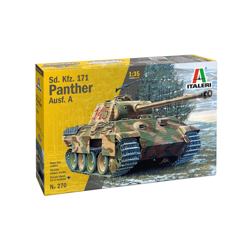 Italeri 0270s Sd.Kfz. 171 Panther Ausf. A